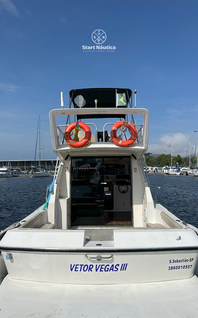 Popa da Lancha Vegas 36 pés